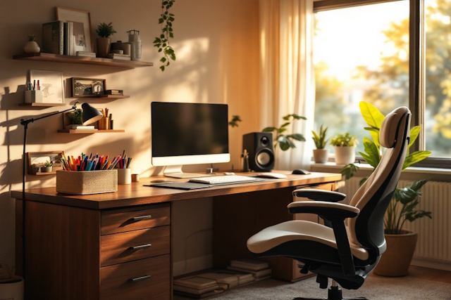 6 tips to organise your workspace for creative flow